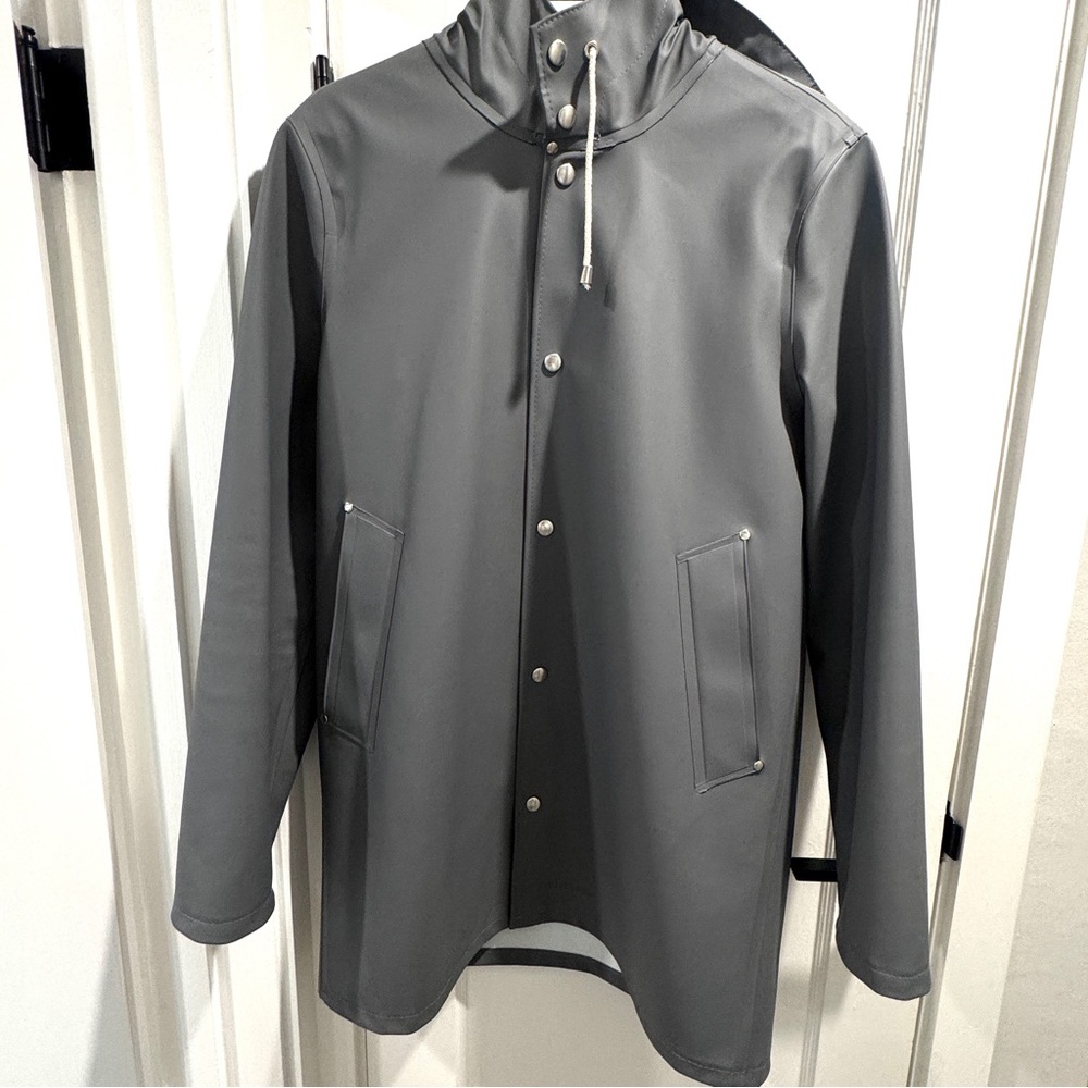 Stutterheim Stockholm Raincoat (Gray)